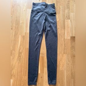 Velvet Gray/silver American Eagle High Rise Leggings - Size Medium Long